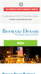 Mobile Screenshot of berwyndevonbusiness.com